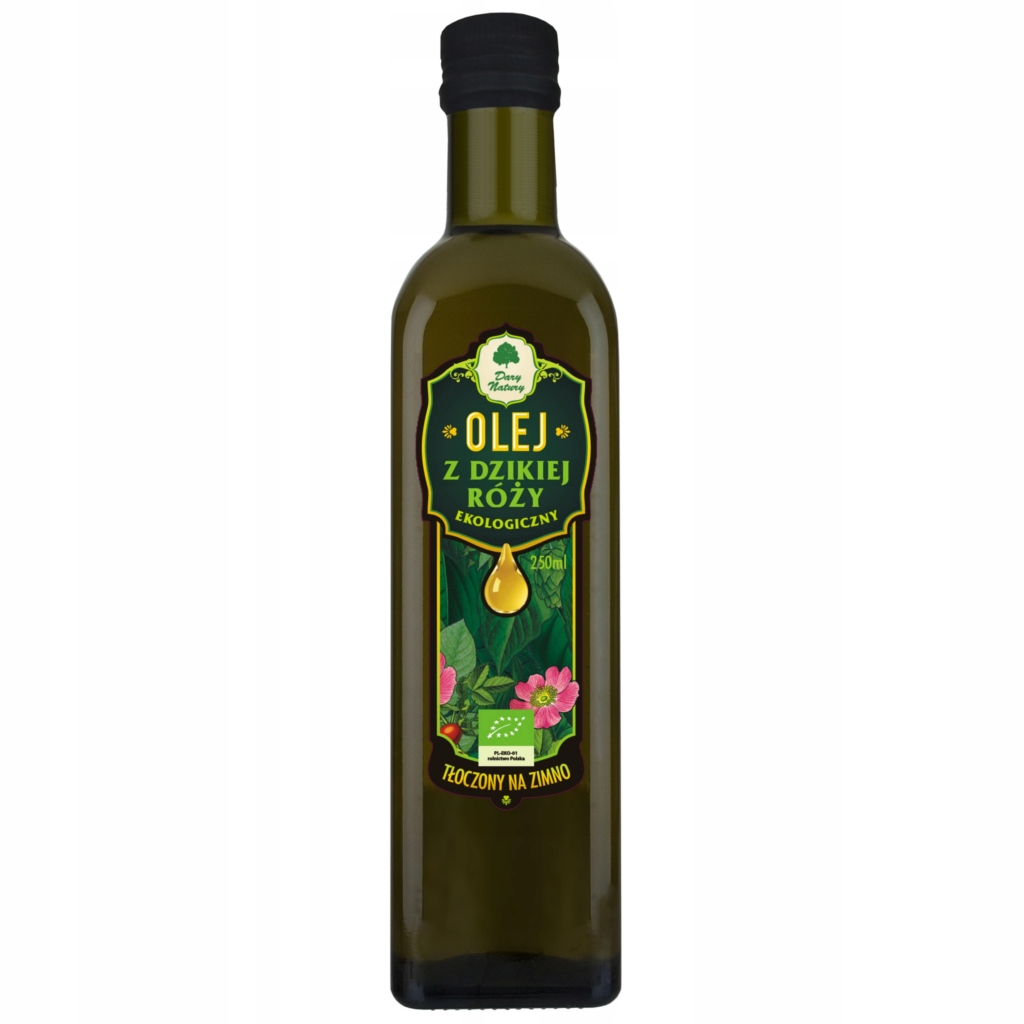 Levně Eko šípkový olej 250 ml – Dary Natury (lisovaný za studena)