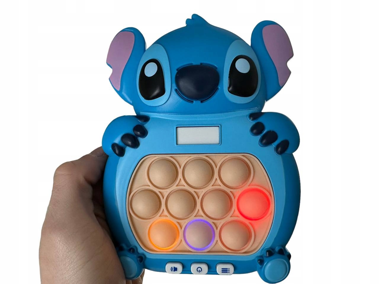 GRA ZRĘCZNOŚCIOWA POP IT ANTYSTRESOWA ELEKTRYCZNA, KOLOROWE PODŚWIETLENIE! Certyfikaty, opinie, atesty CE