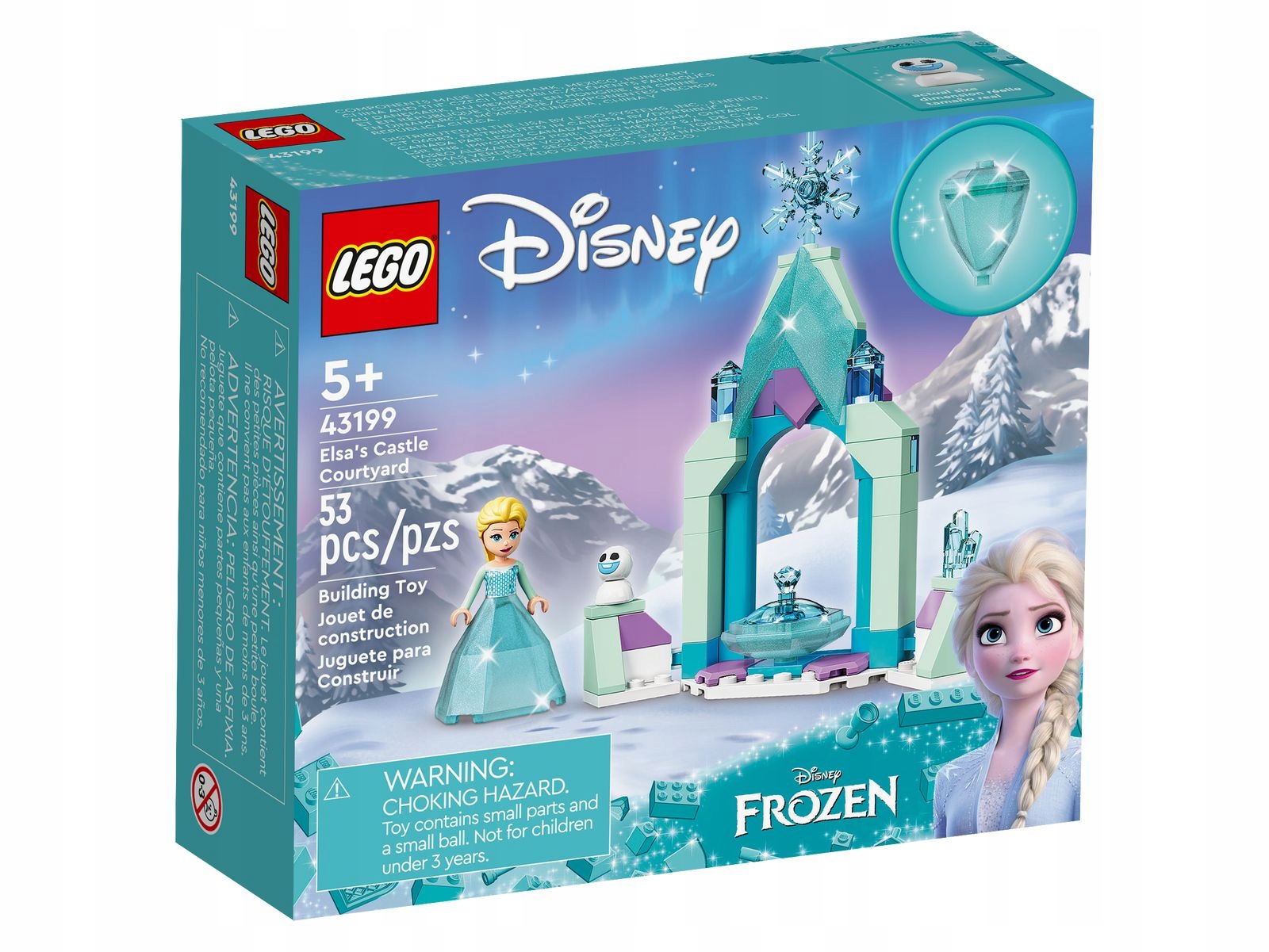 

Lego Disney 43199 Dziedziniec Zamku Elzy