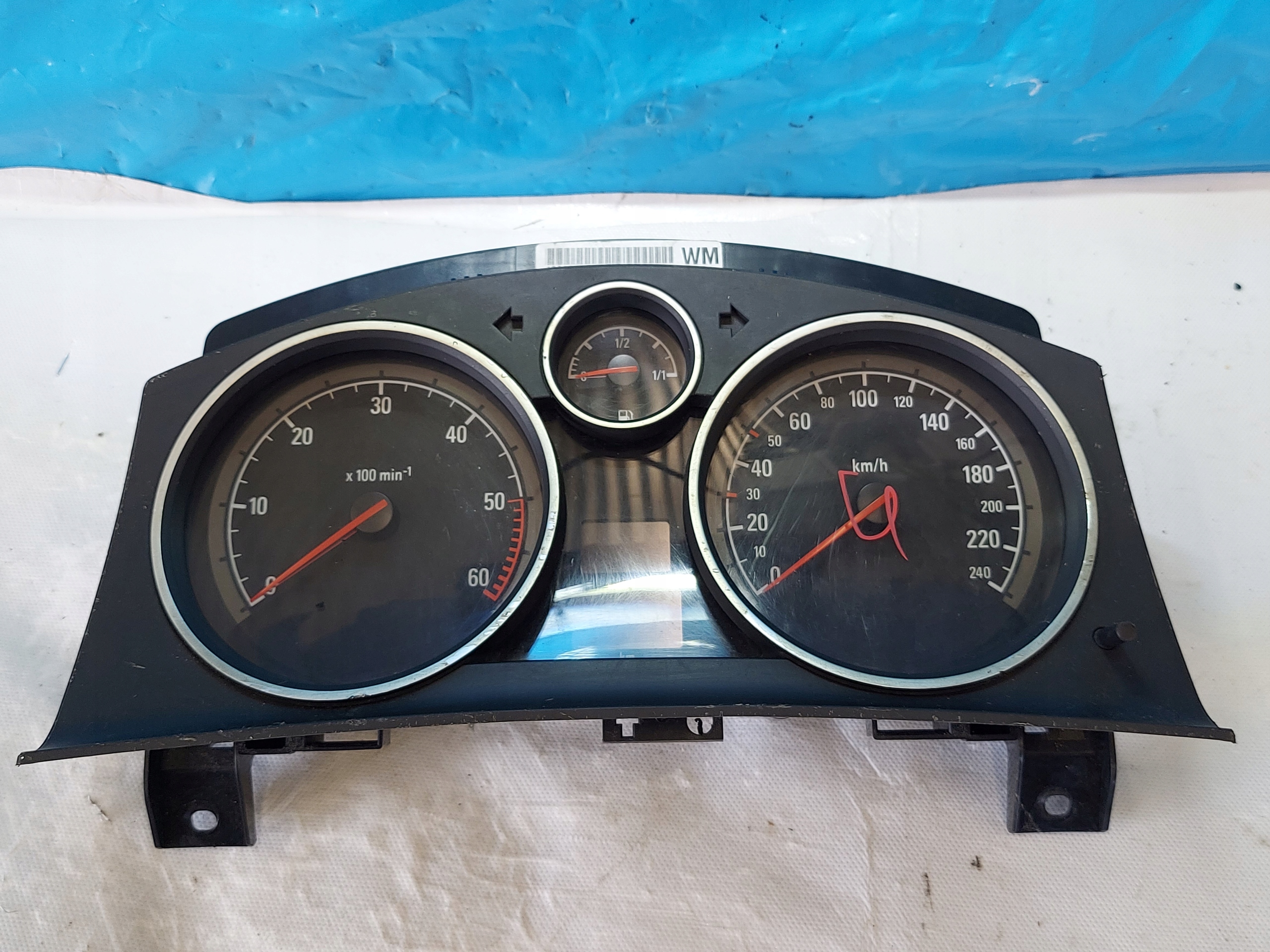 dials clock ZAFIRA B 1.9 CDTI 13308970