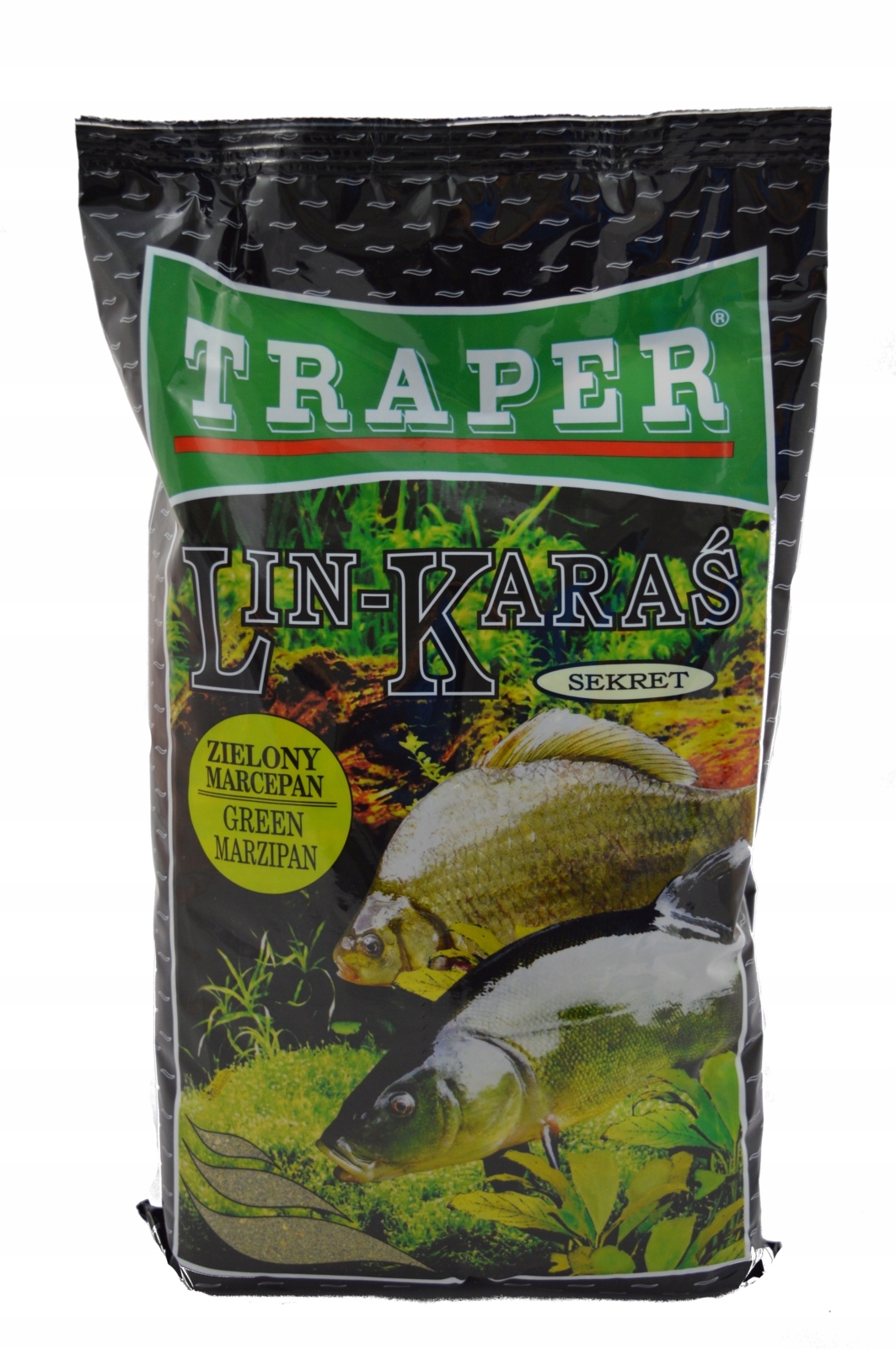 Zanęta Sekret Lin Karaś Marcepan 1kg Traper