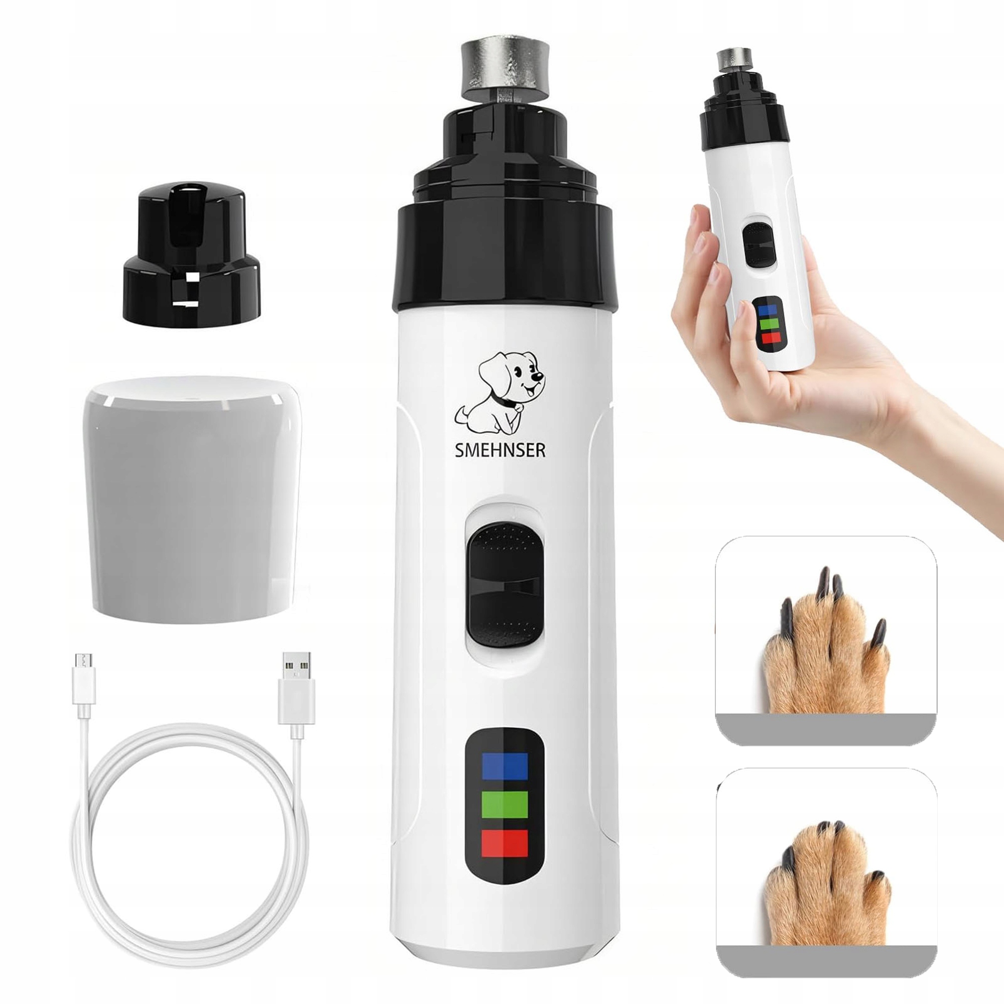 Levně Elektrický Kleštičky Na Drápky Usb 800MAH, 2 Režimy