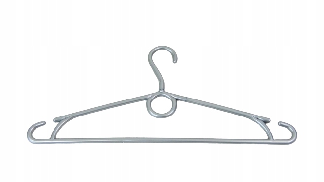 

Wieszak na ubrania obrotowy Srebro 100 szt.