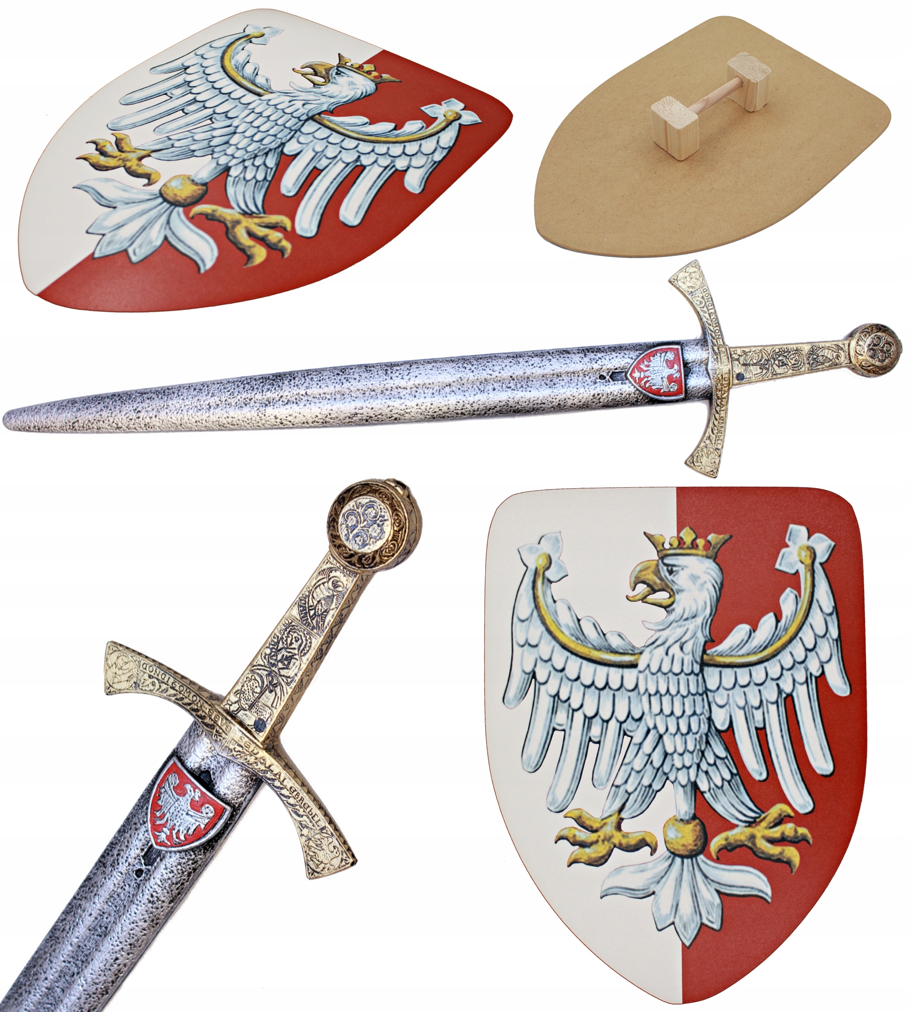 

Zestaw Polskiego Rycerza Uzbrojenie Król Jagieło