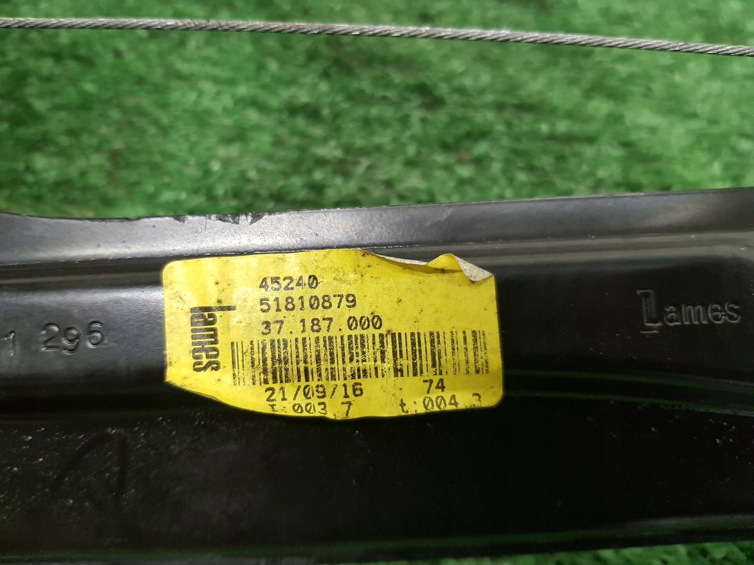 ELE mechanism windows right front FIAT DOBLO 2 51810879