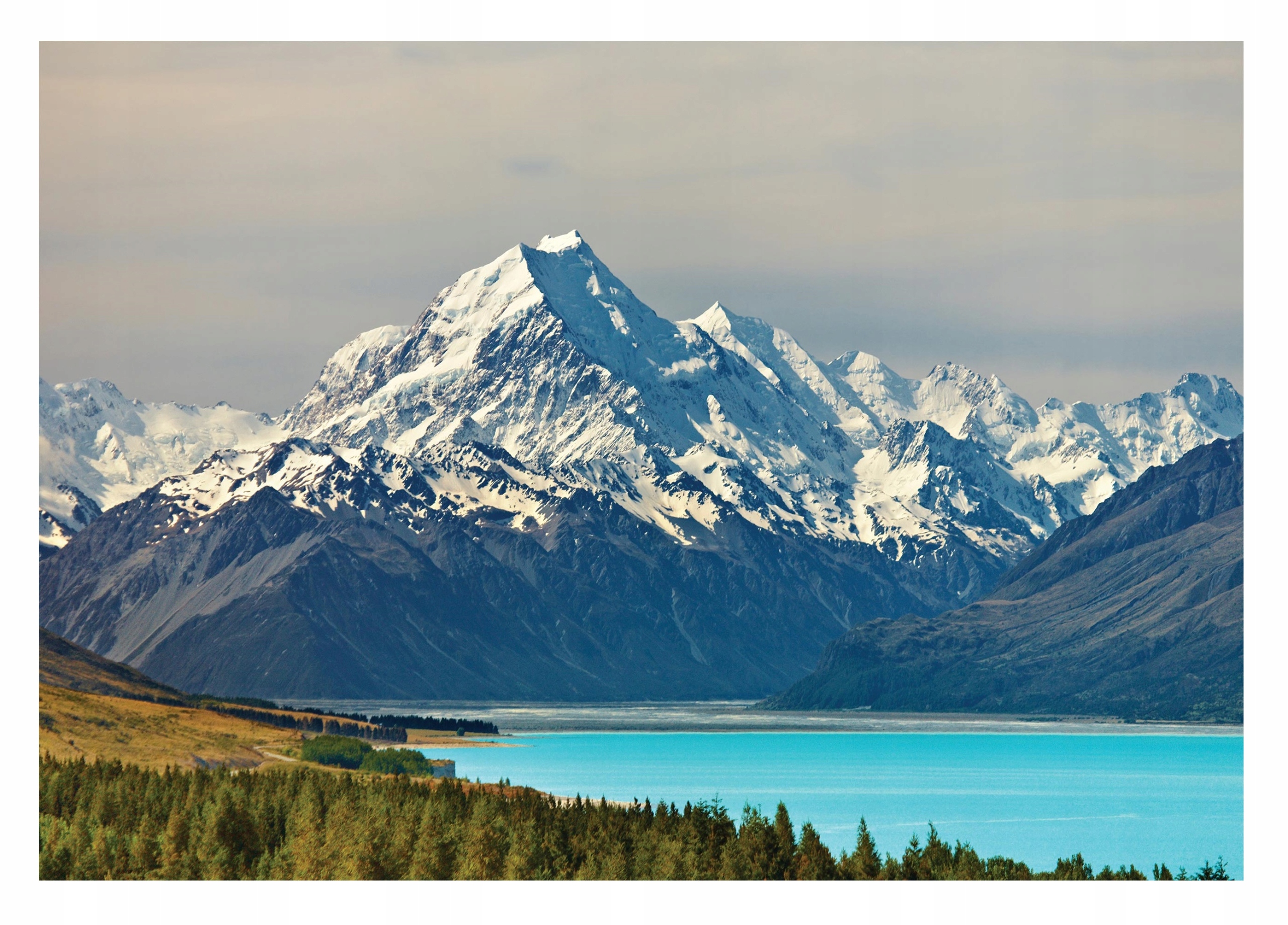 Fototapeta Hory 3D Krajina Příroda Pohled 312x219