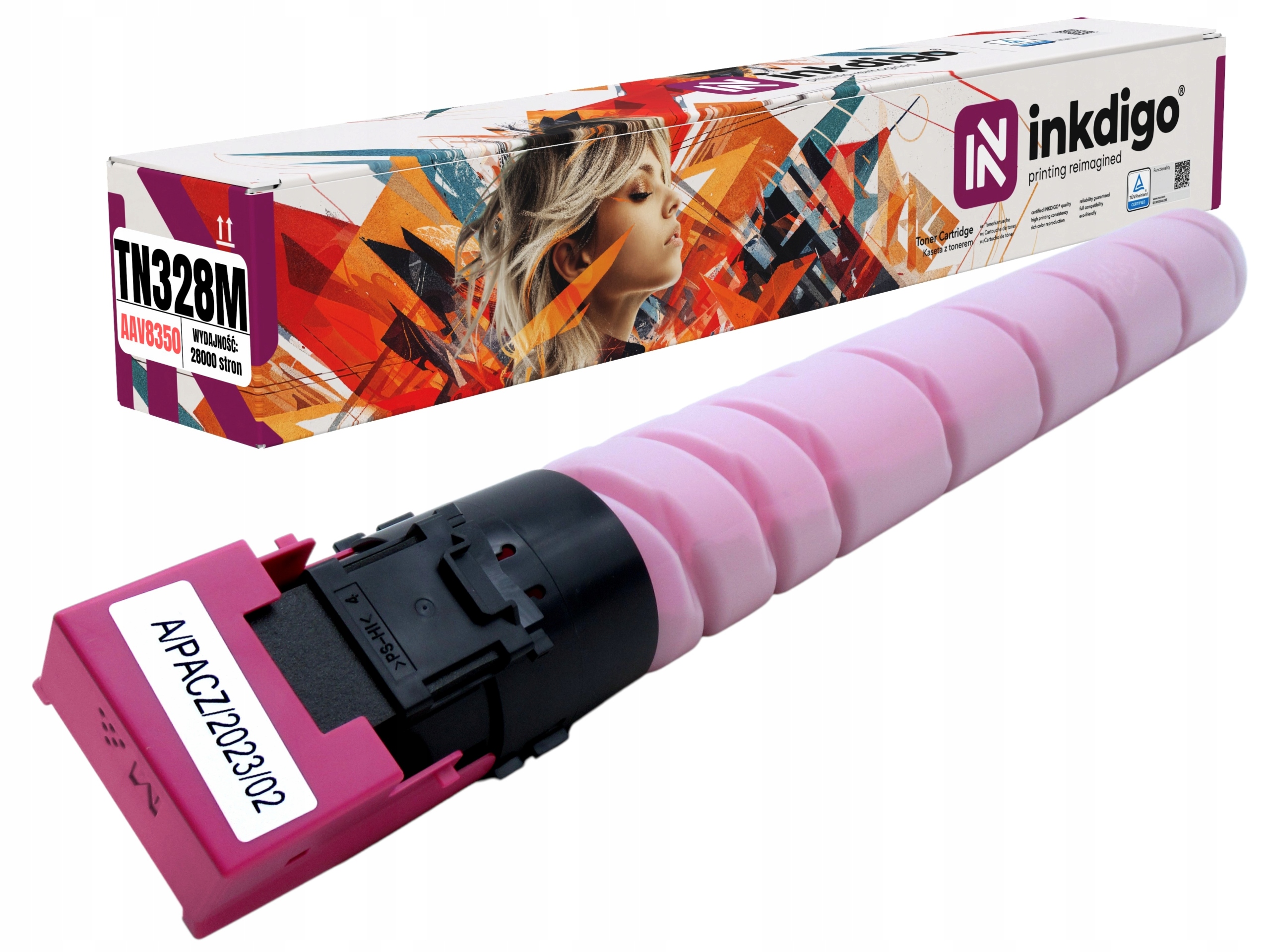 AAV8350 TN328M Náhradní Toner Pro Konica Minolta Bizhub C250i C300i C360i