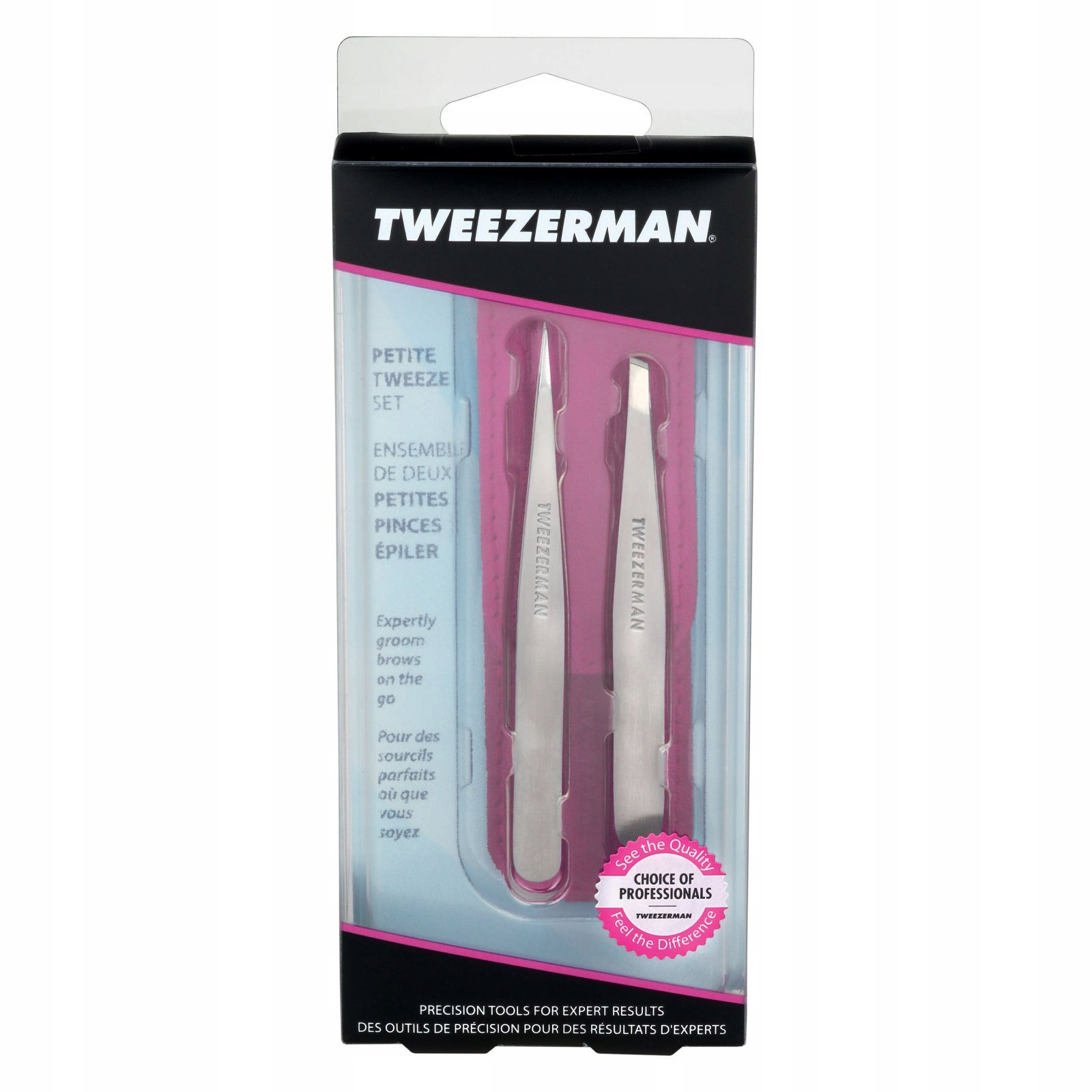 Tweezerman Petite Tweeze Set Pink