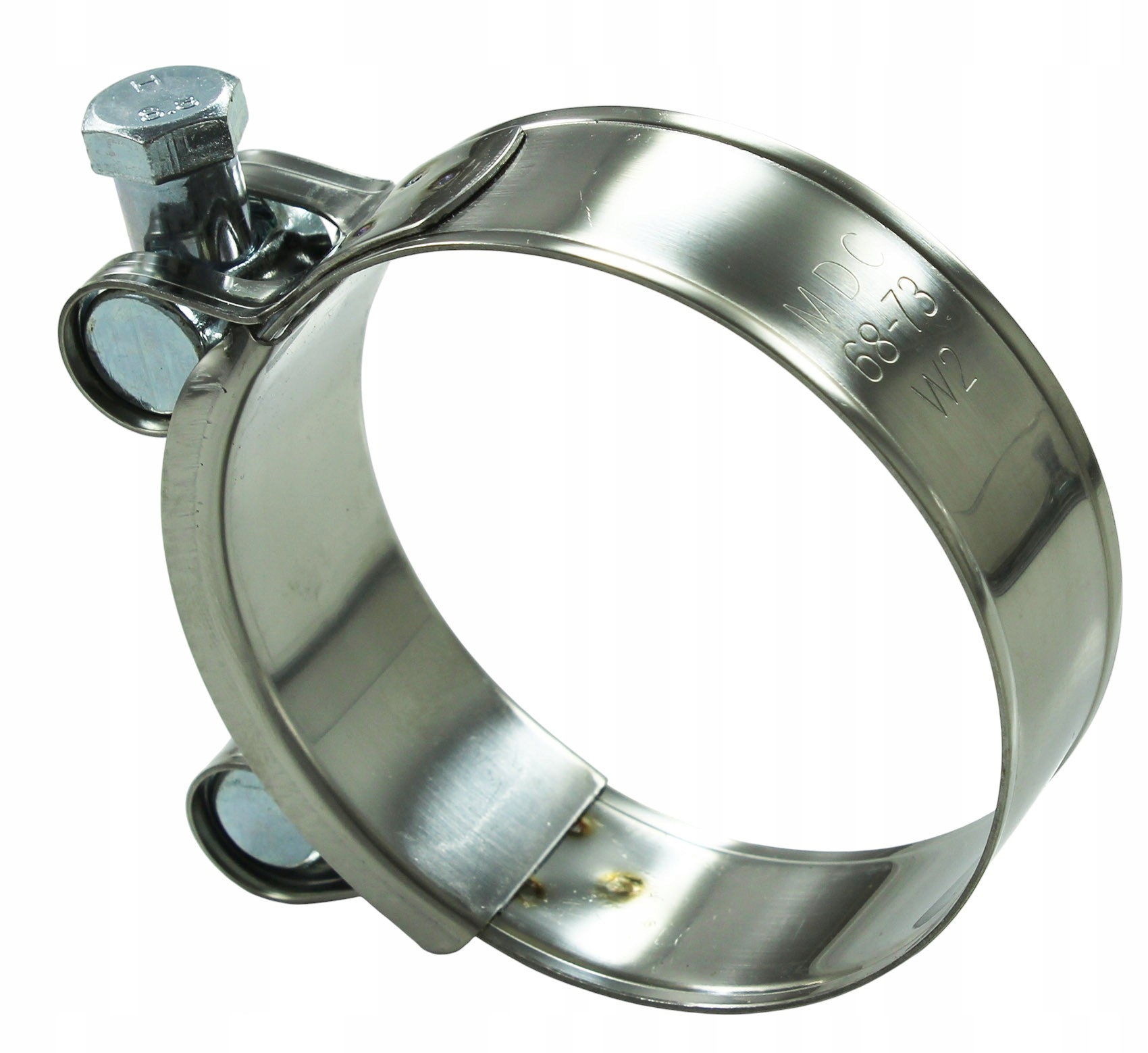 MDC Obejma 68-73mm Gbs W2 Nierdzewna 304SS Opaska Sgb wąż Turbo Intercooler