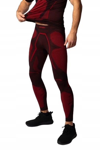 Spaio Race Motocyklové termoaktivní legíny Adrenaline L červené