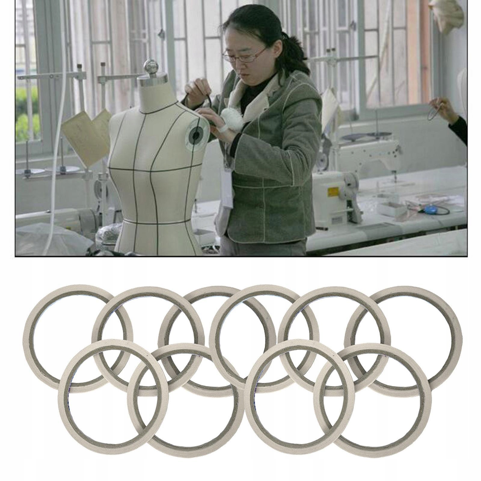 10 Rolls Grid Marking Tape Self Adhesive Narrow Marka bez marki