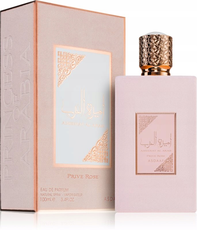 Asdaaf Ameer Al Arab Prive Rose Edp 100ML