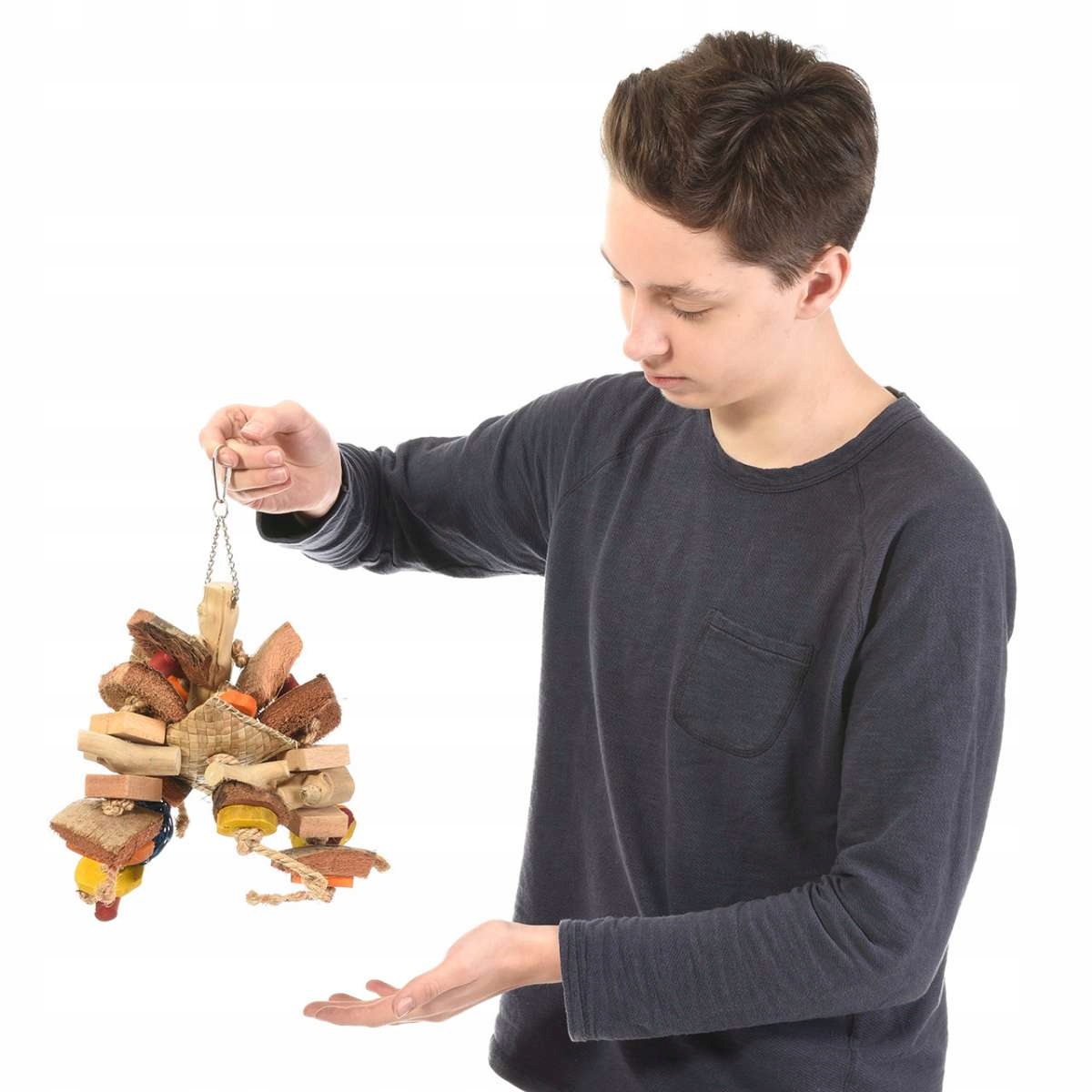 Masivní příšera M – hračka pro papoušky