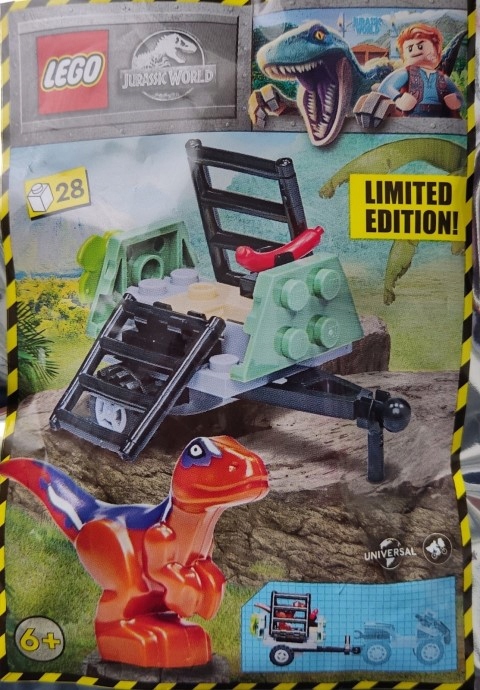 

Nowy Lego Jurassic World 122222 Pułapka na Raptora