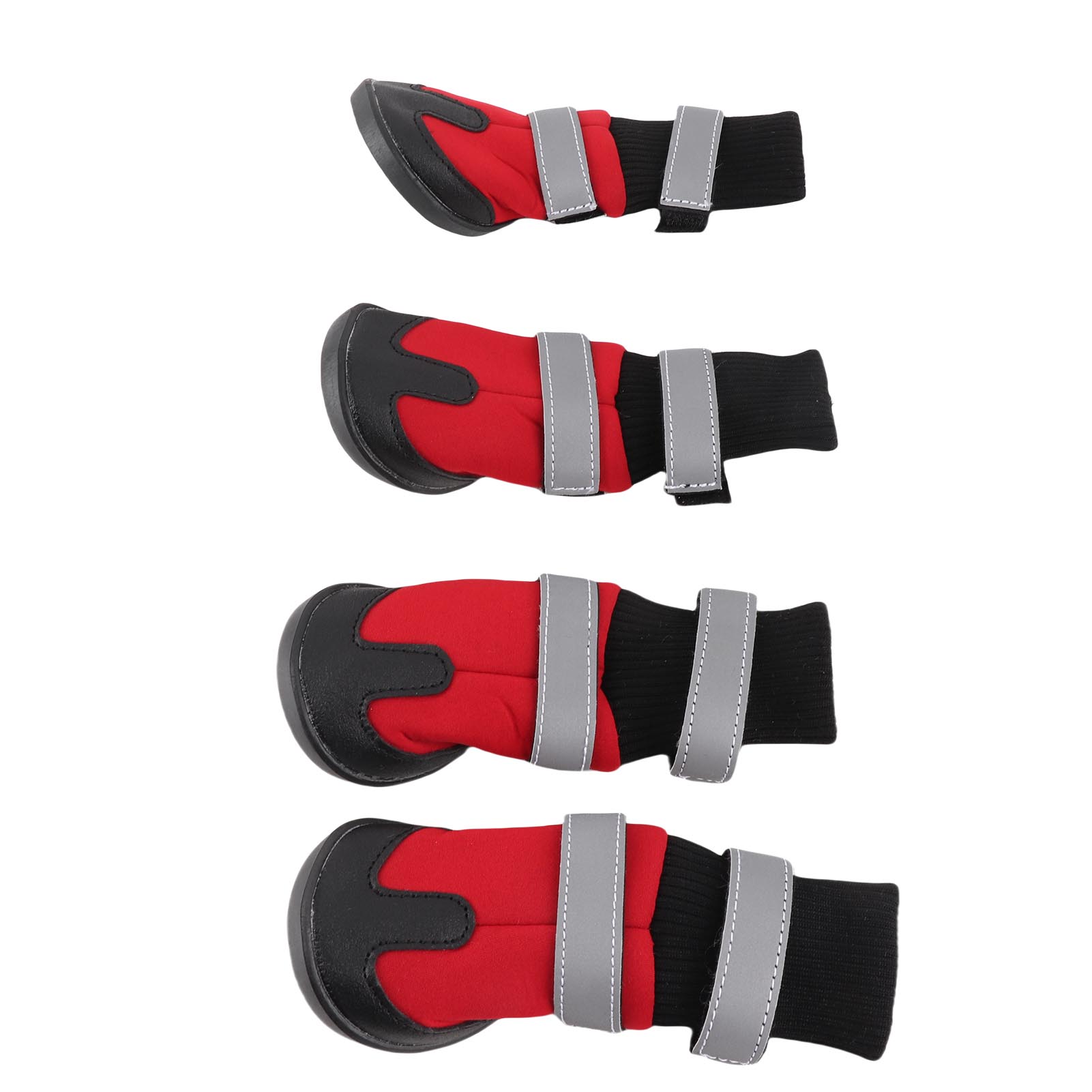 Levně Sada 4 ks protidešťových bot pro psy Protiskluzové boty F2