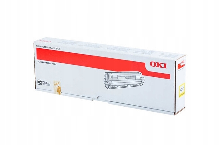 Toner Yellow Oki MC873, MC883 (45862814)