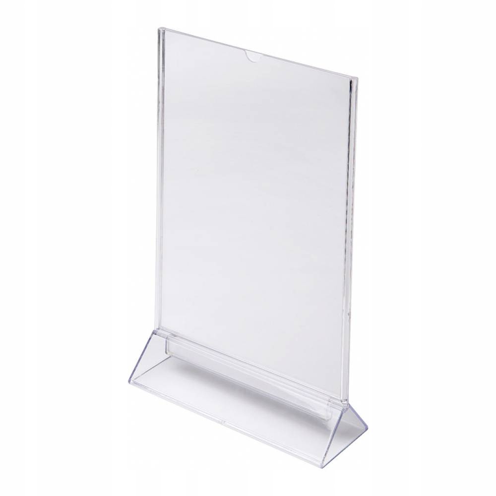 

Stojak informacyjny typu T A4 pionowo plexi TA4P