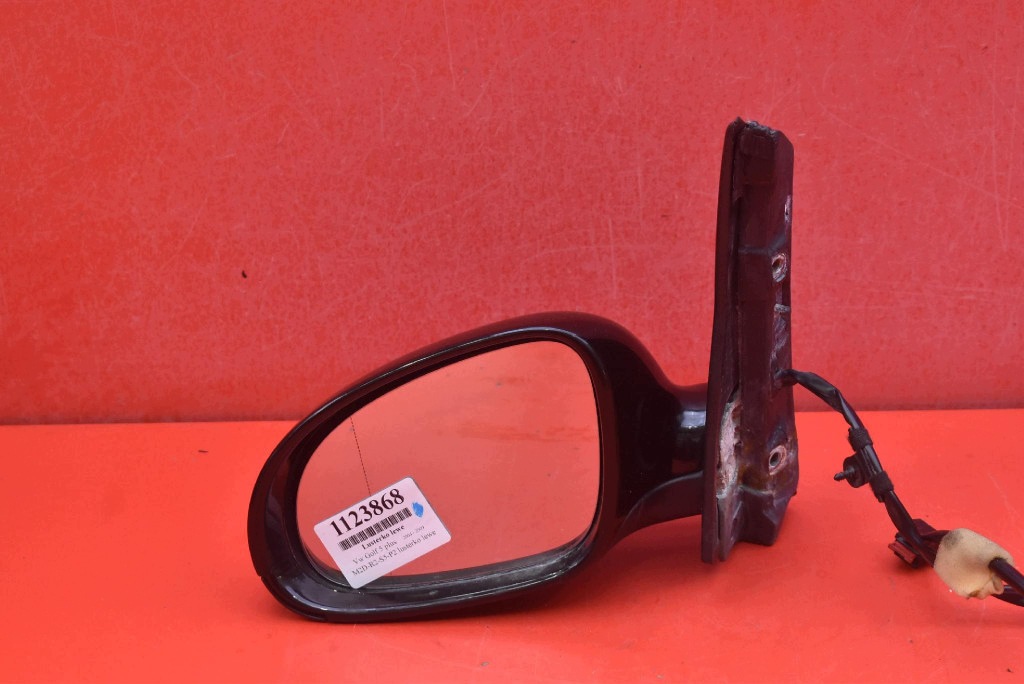 mirror left black, EU 010836 VW GOLF 5 V plus 04-09 5 PIN