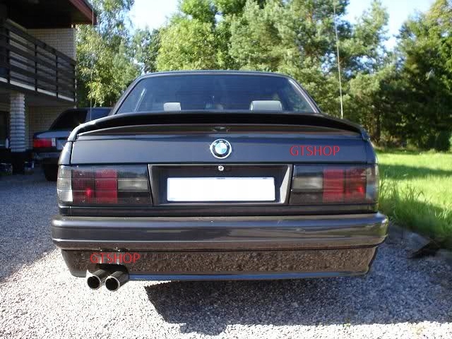 BMW E30 DOKŁADKA POD ZDERZAK TYŁ M-TECHNIC 2 - GT SHOP Numer katalogowy części DT-041