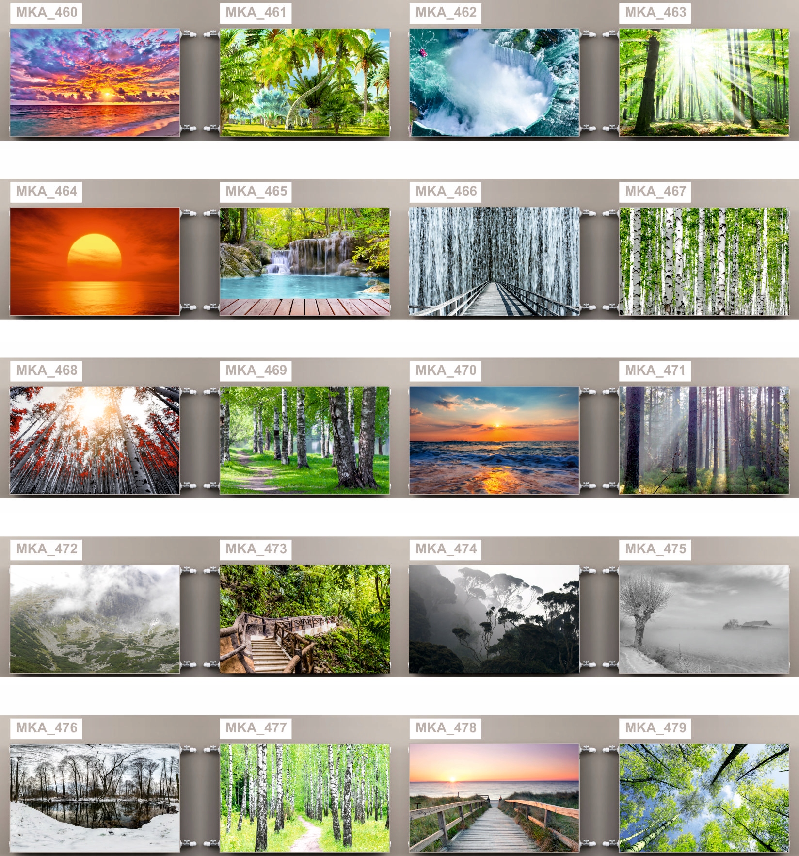 Mata MAGNETYCZNA OSŁONA GRZEJNIK MASKOWNICA magnes Kod producenta Mata magnetyczna na kaloryfer grzejnik