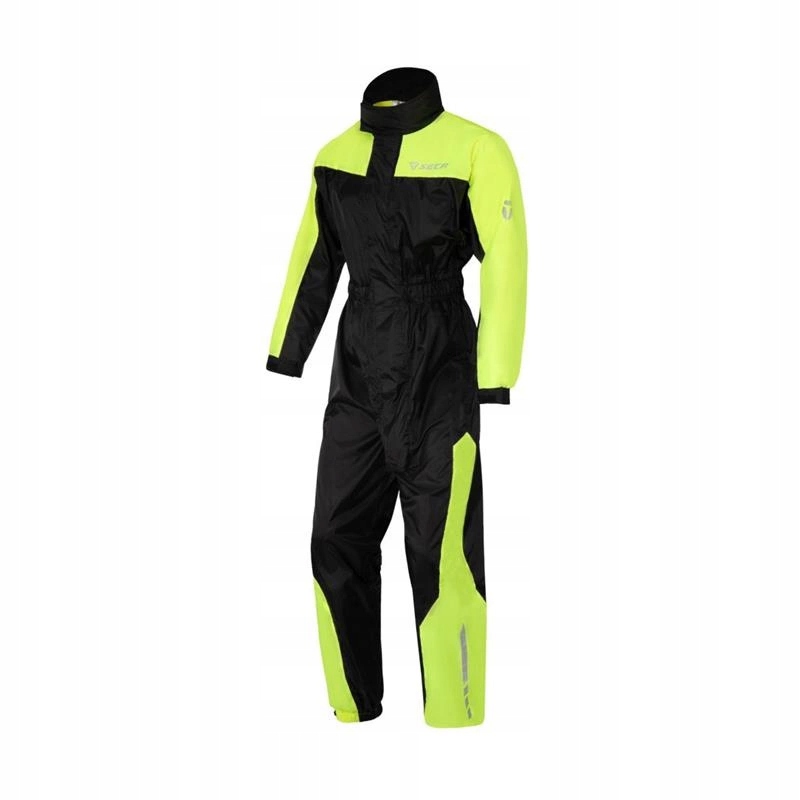 Kombinéza Seca Monsun Evo Black/fluo černá žlutá fluo Bonus