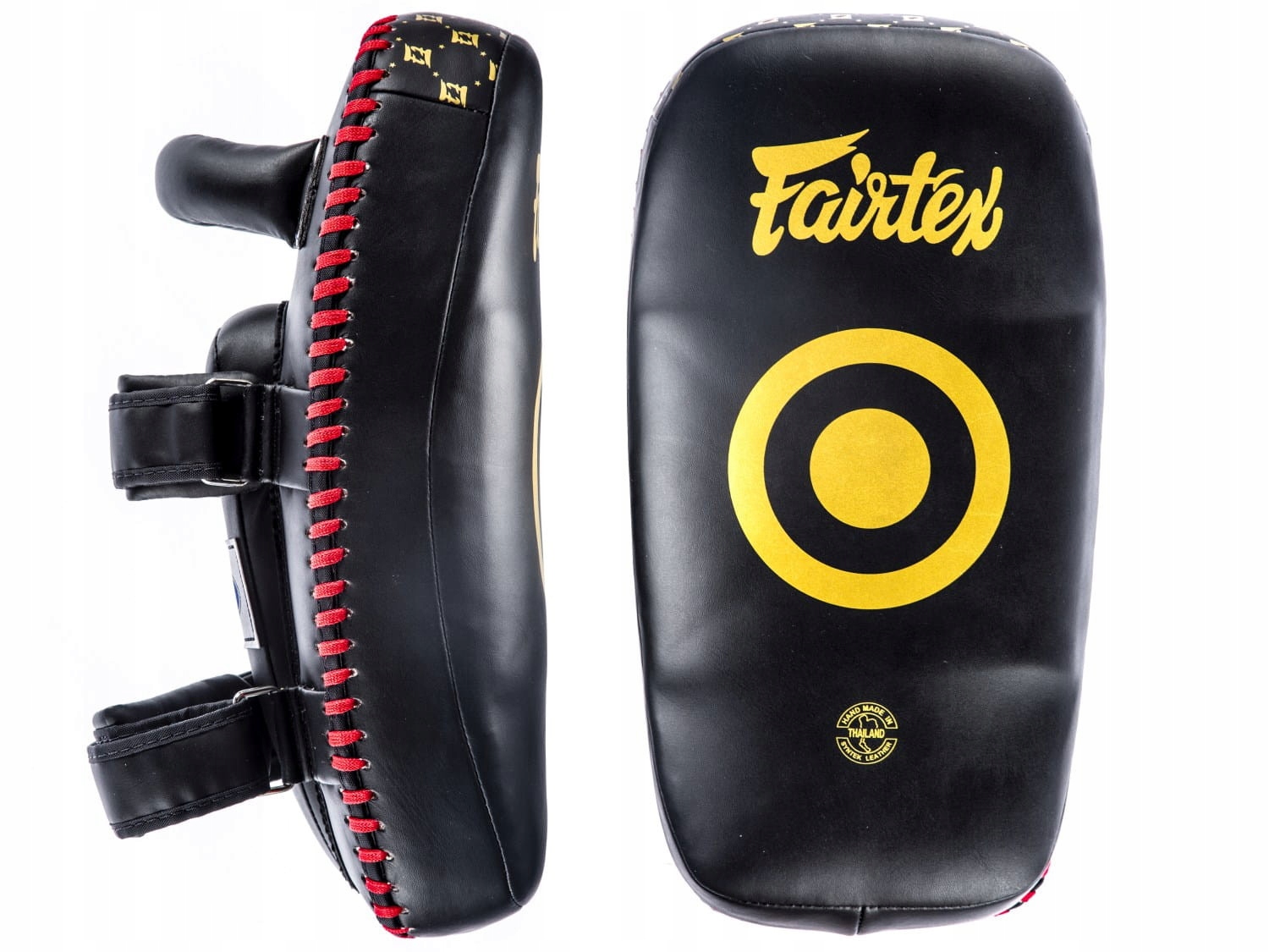 Thajský štít Pao Fairtex KPLC5 (černý) 2 ks