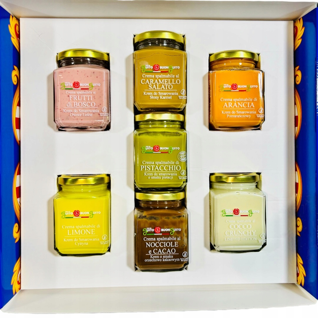 Zestaw prezentowy kremy do smarowania 7 sztuk Sycylia