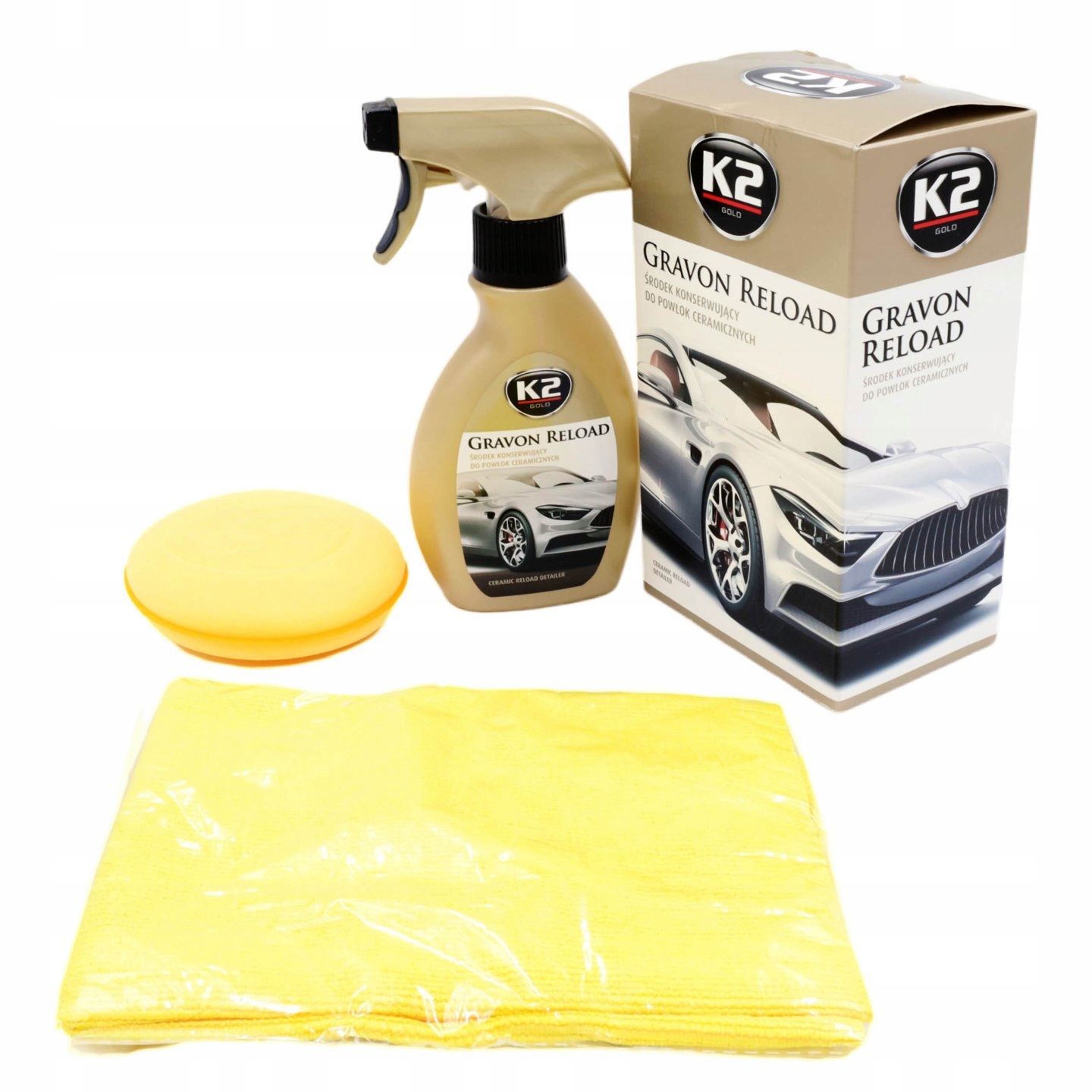 Preparat do Konserwacji Powłok Ceramicznych K2 Gravon Reload 250ml
