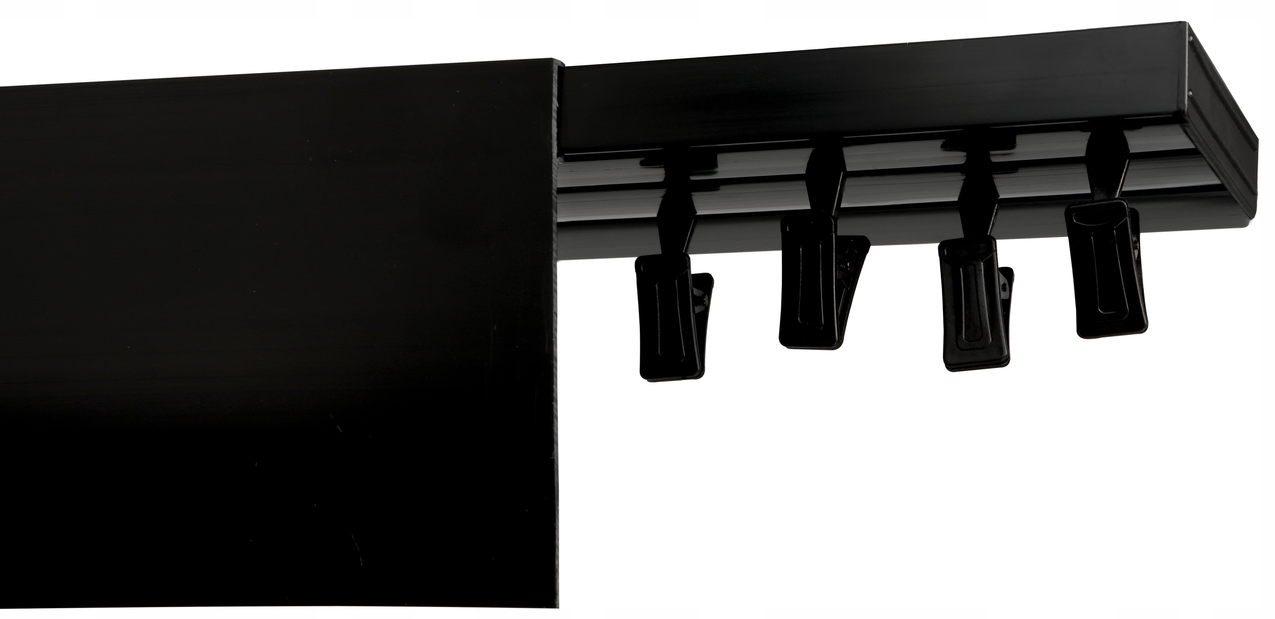 

Karnisz sufitowy z maskownicą 9cm II tor 260cm