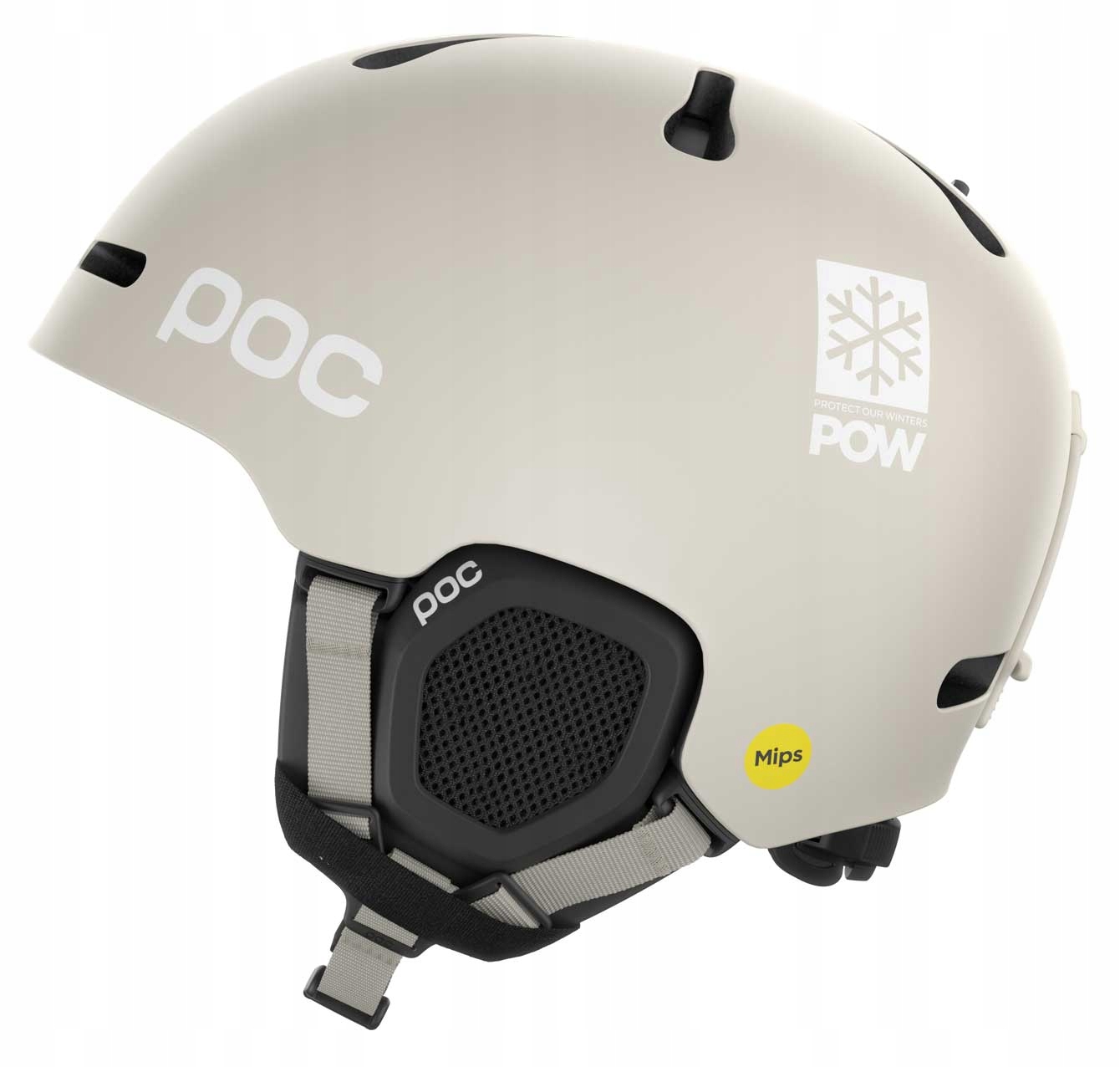 Poc Fornix Mips Pow Jj Kask Narciarski na Narty Beżowy M-L 55-58cm