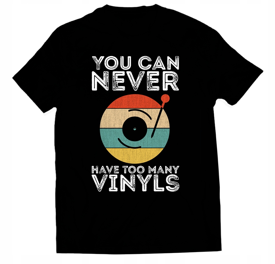 

Koszulka Winyl Tshirt Płyty Winylowe Muzyka S
