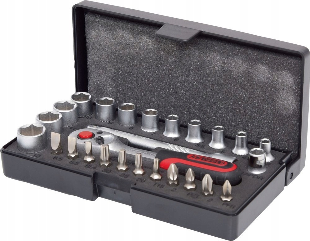 Sada nástrčných kľúčov 1/4" 917.0626, 26 prvkov 917.0626 Ks Tools