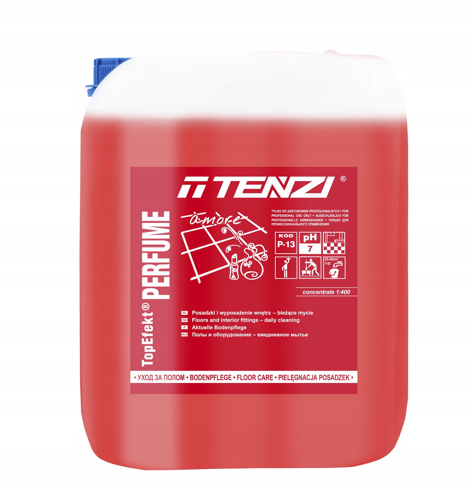 

Płyn do posadzek Tenzi TopEfekt Perfume Amore 10L