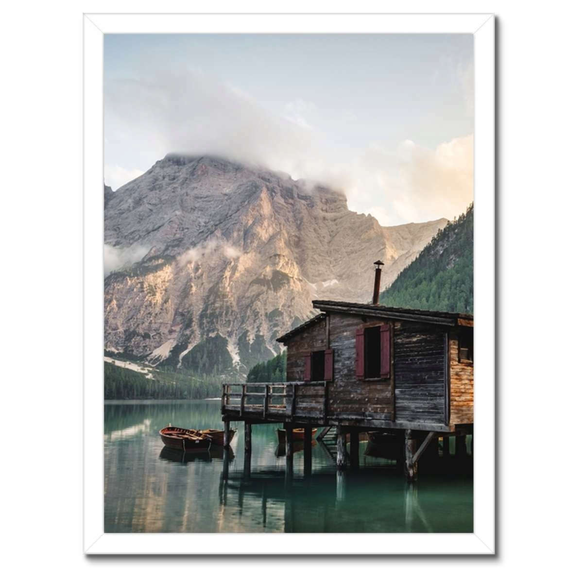 Plakáty v rámu 30x40 Horský přístav Lodě