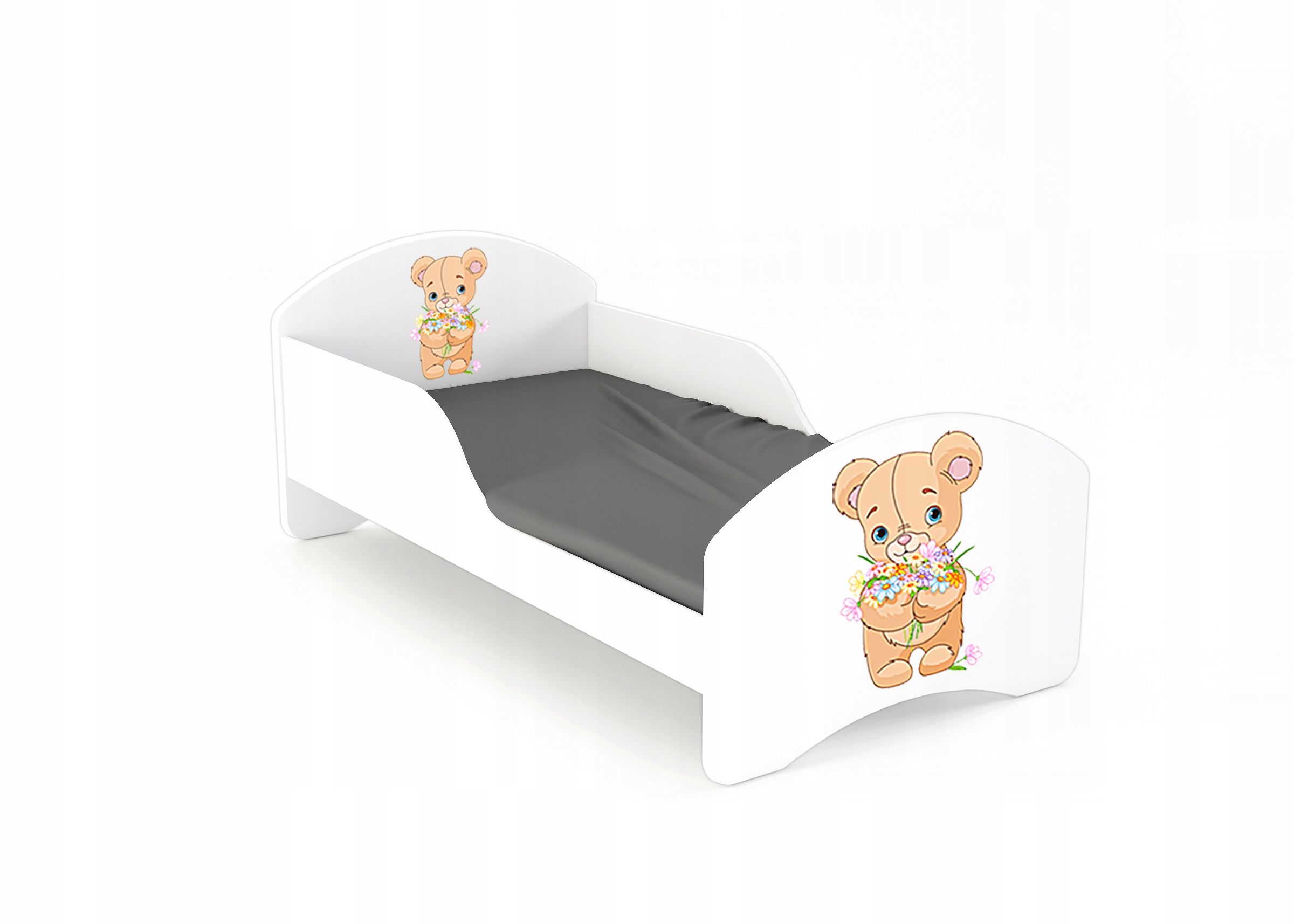 Łóżko dziecięce LEO2 160x80 materac stelaż Szerokość mebla 86 cm