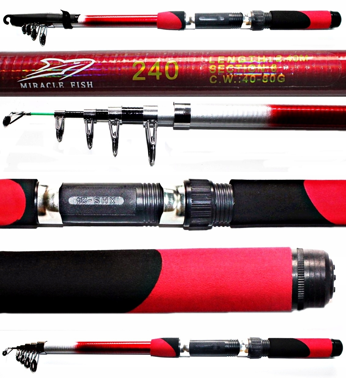 ZESTAW WĘDKARSKI NA URLOP SPŁAWIK GRUNT + GRATIS Kod producenta ZWSG240P