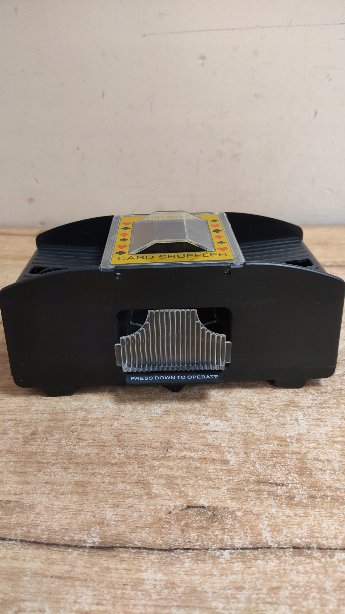 Tasowarka do kart Relaxdays 10020520 elektryczna czarna Producent Relaxdays