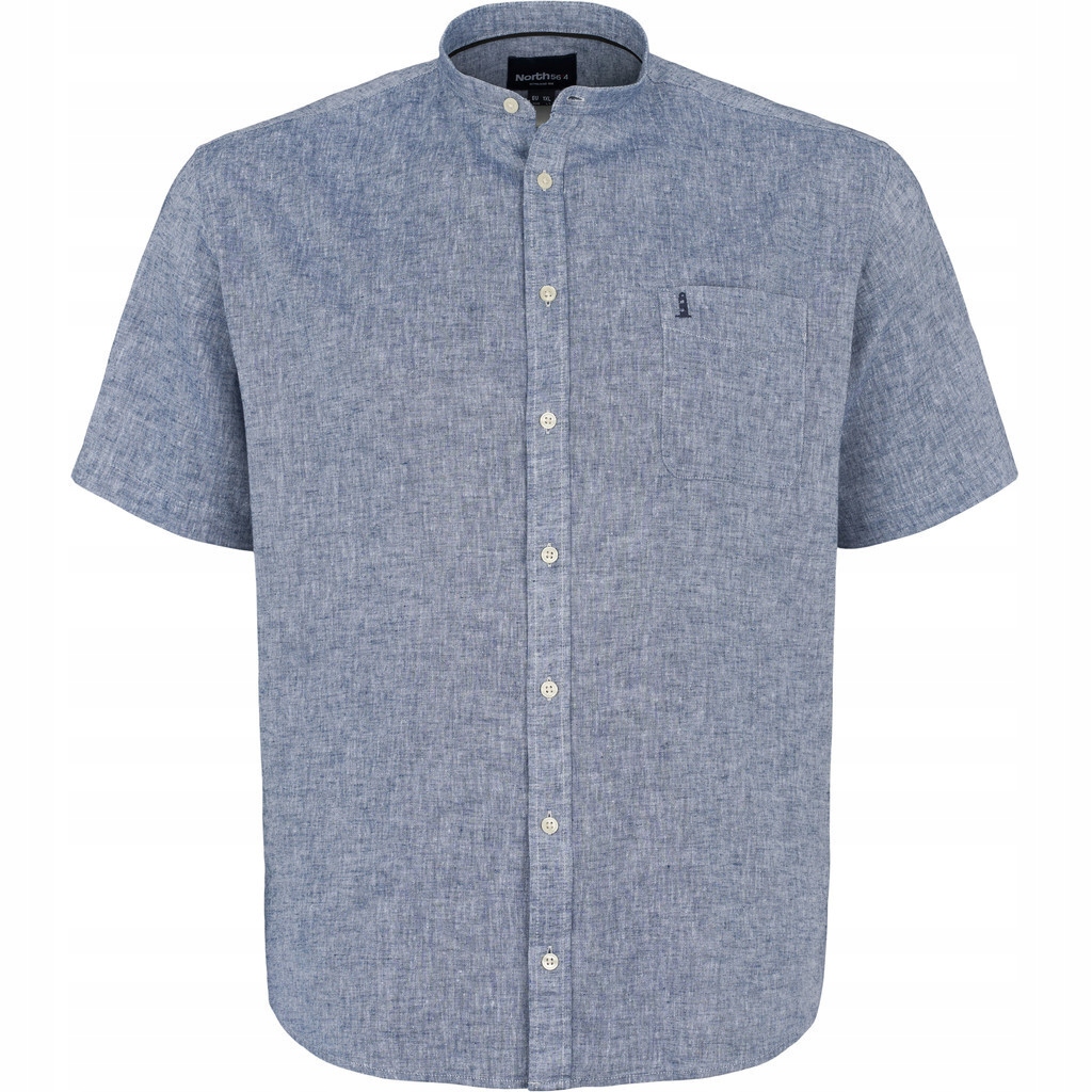Velká lněná pánská košile North 56*4 velké velikosti 6XL