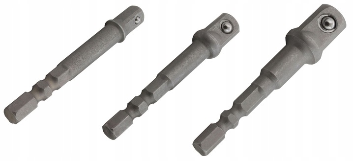 REDUKCJE ADAPTERY DO WKRĘTARKI NASADEK 1/4 3/8 1/2