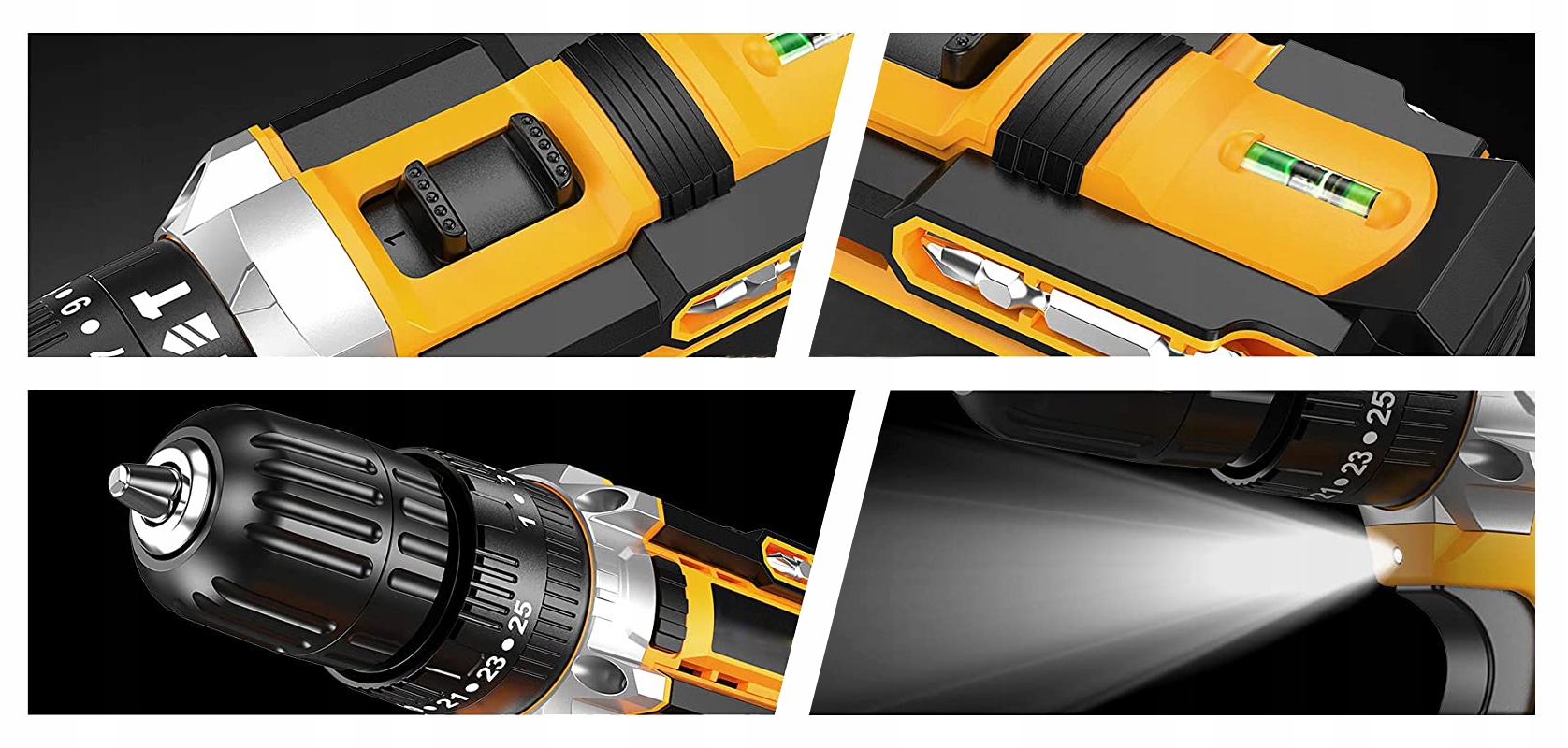 WIERTARKO WKRĘTARKA AKUMULATOROWA UDAROWA 20V Majster Polska mp0424 mp-0424 Napięcie (V) 20 V