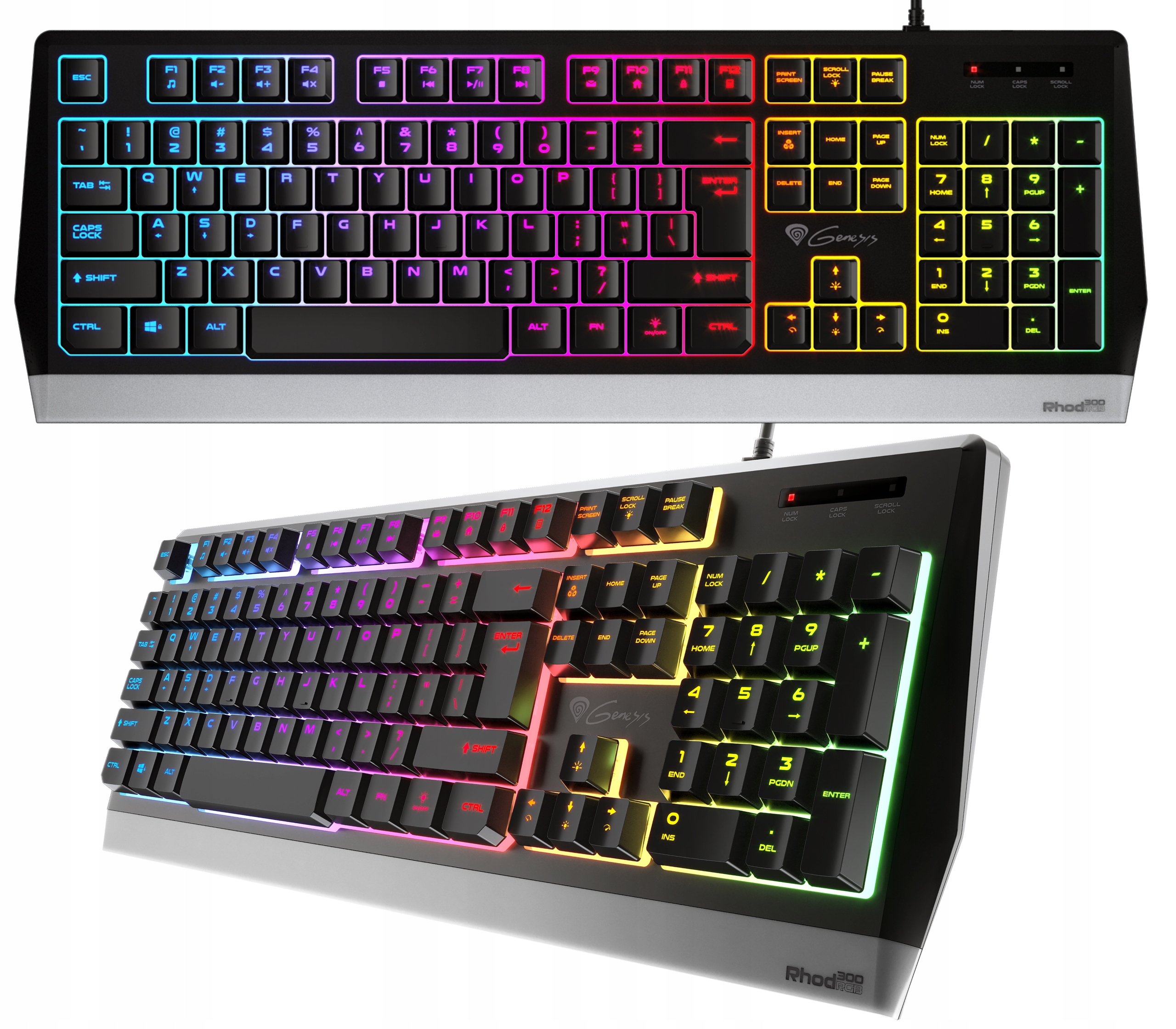 

Klawiatura Gracza Genesis Rhod 300 Rgb Wodoodporna