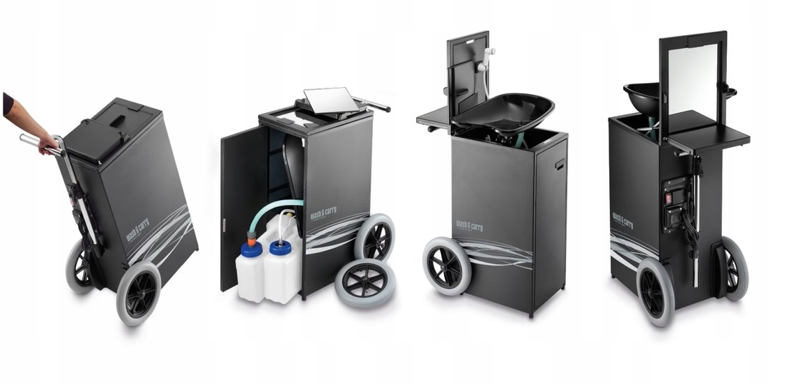 Přenosná kadeřnická myčka Wash&carry Panda