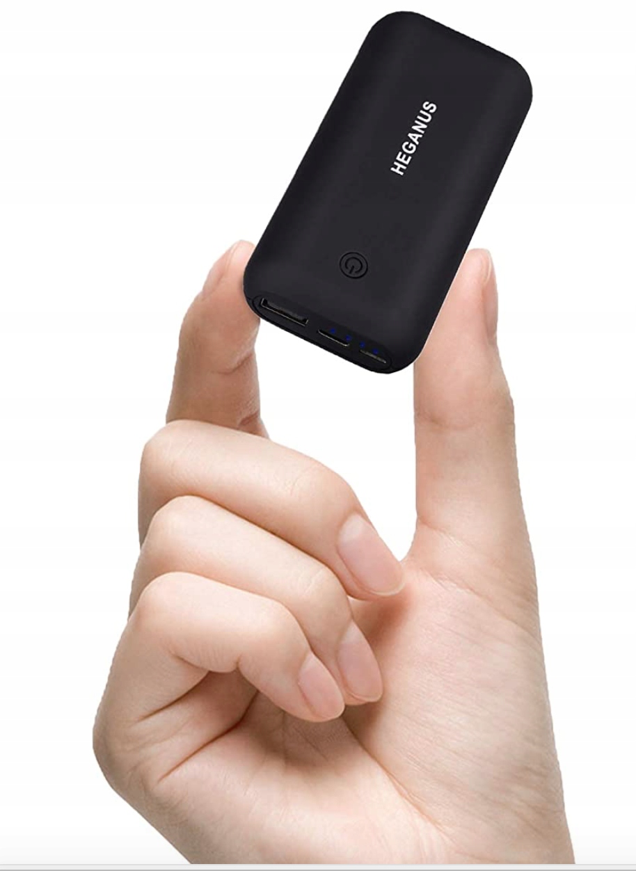 Powerbanka 10 000 mAh Mini Přenosná Micro Usb C Do