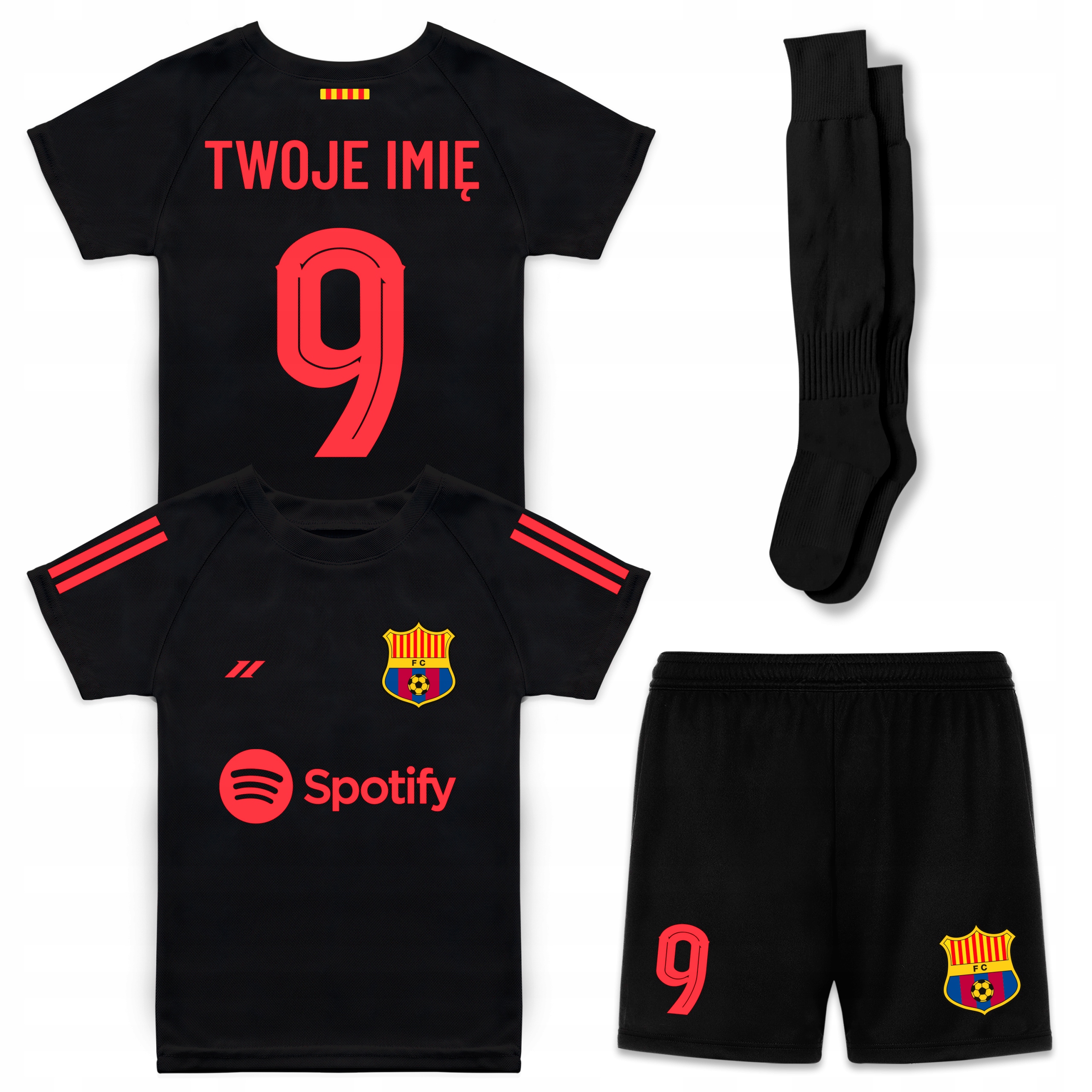 Fotbalové oblečení Barcelona pro děti s vlastním potiskem