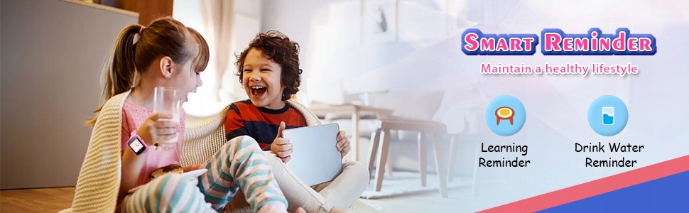 Multi-functional Smartwatch for Girls 3-10 Years Old with Camera and Music Wiek dziecka 3 lata +