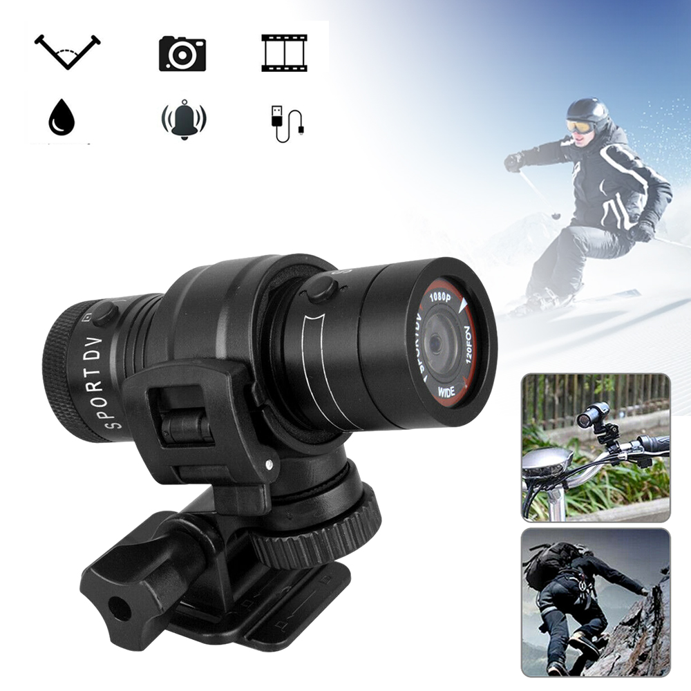 Mini Sportovní Kamera Pro Lezení, Cyklistiku, Voděodolnost 1080P, Full Hd