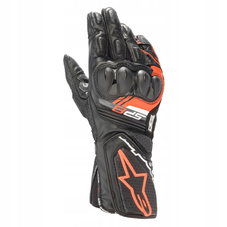 Rukavice Alpinestars SP-8 V3 Blk/fluo Red M
