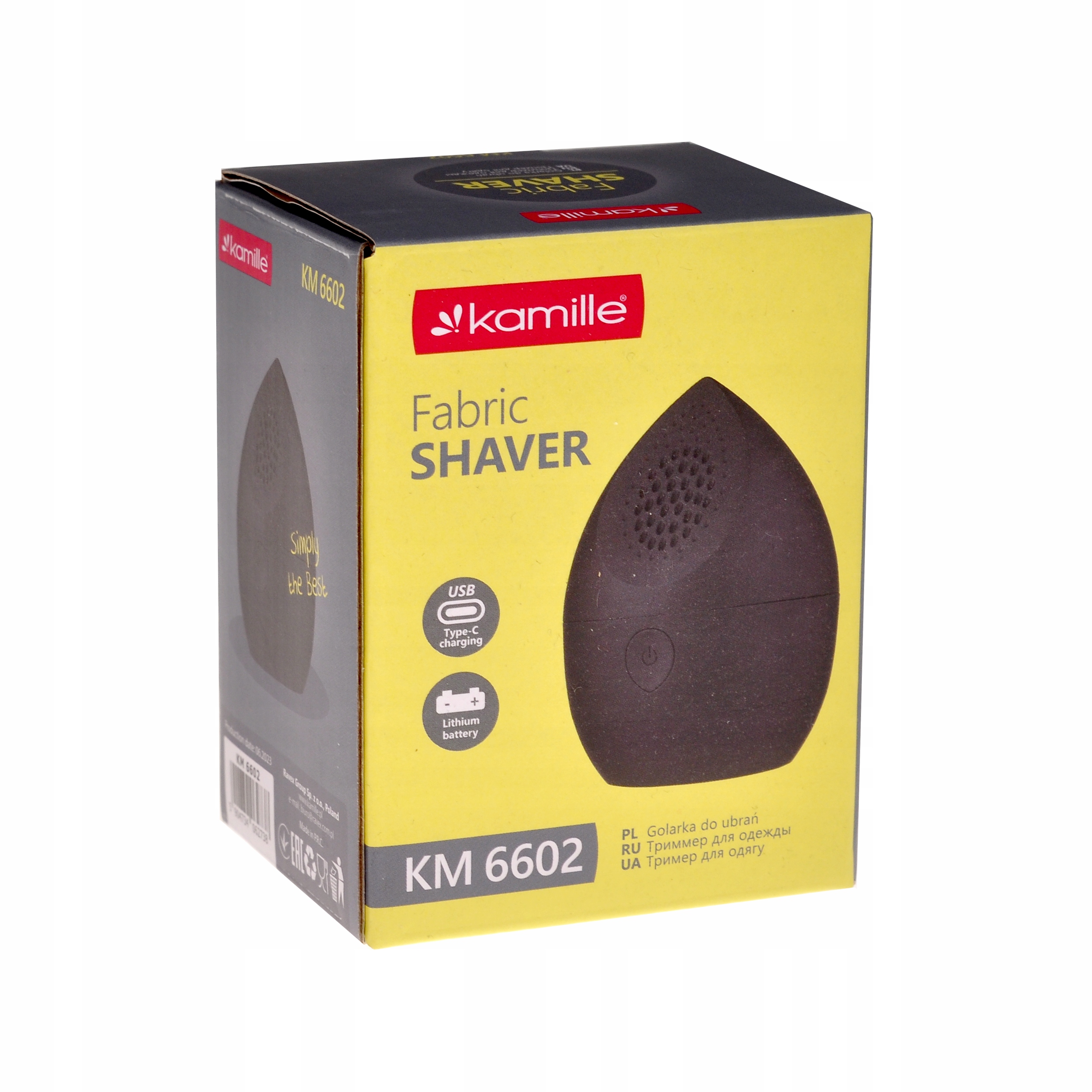 GOLARKA DO UBRAŃ SWETRÓW ODZIEŻY TKANIN BEZPRZEWODOWA KAMILLE Kolor dominujący czarny