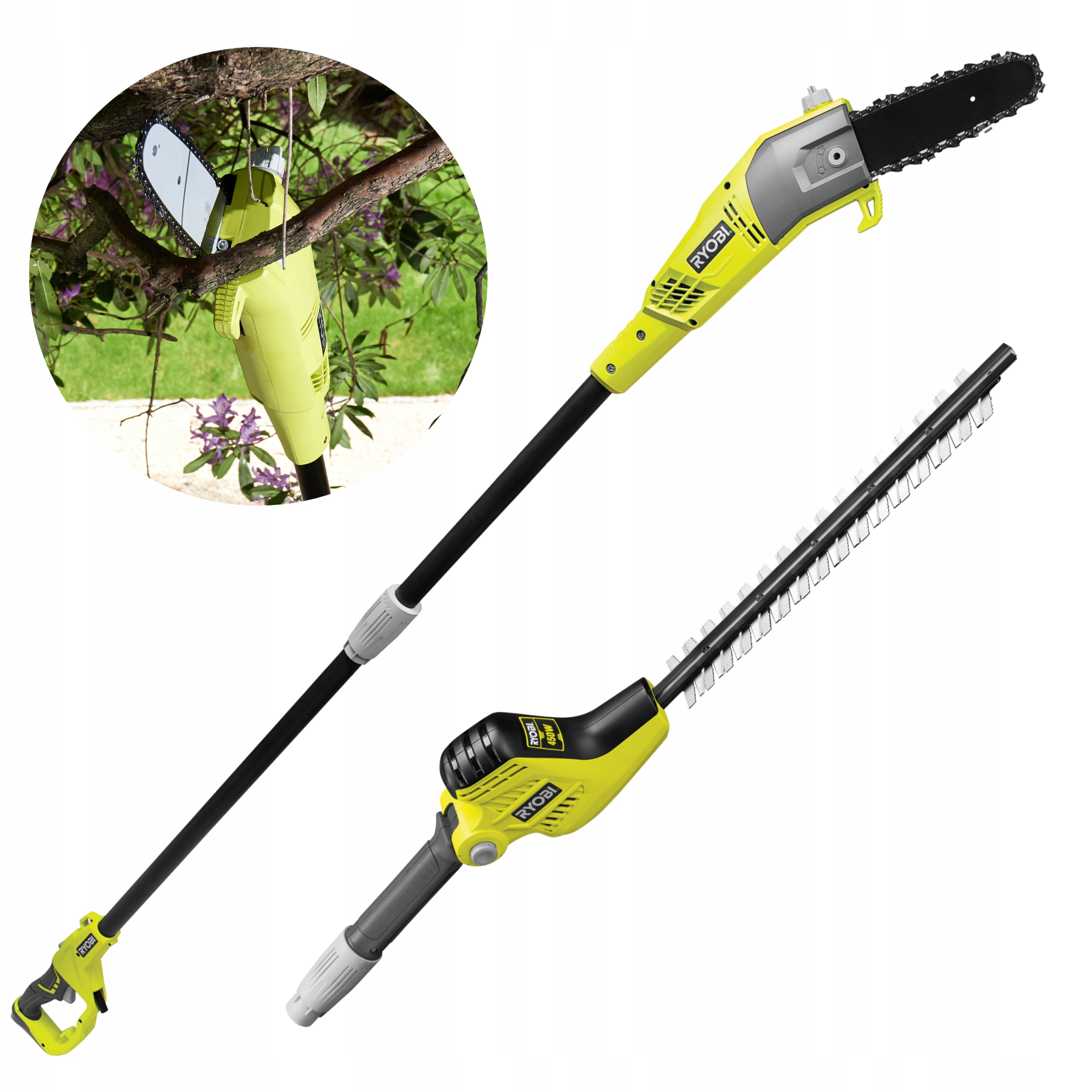 

Zestaw RP750450 Pilarka+ Nożyce do żywopłotu Ryobi