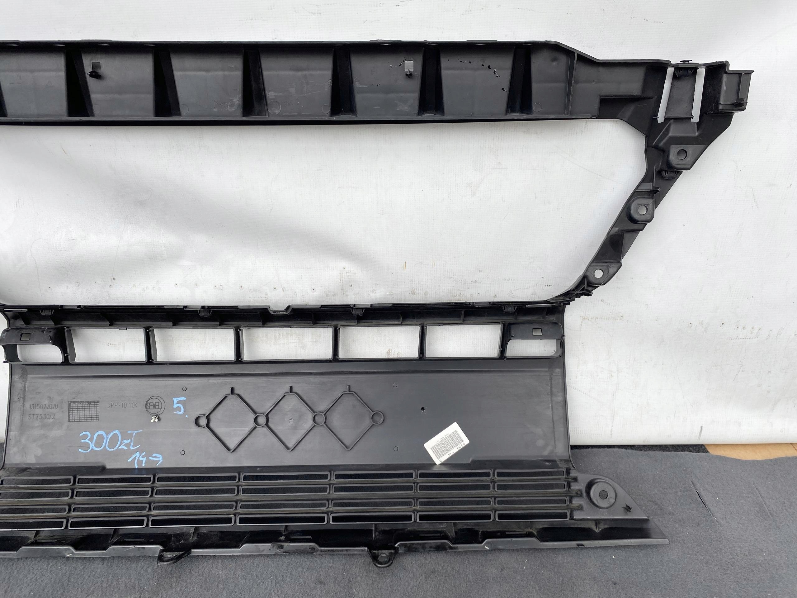 DUCATO BOXER JUMPER 17- Stoßstange mitte Original schwarzer 1315077070
